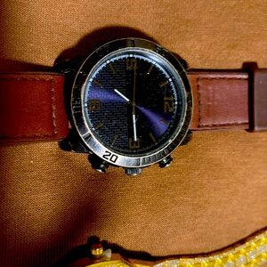 Japan leather watch